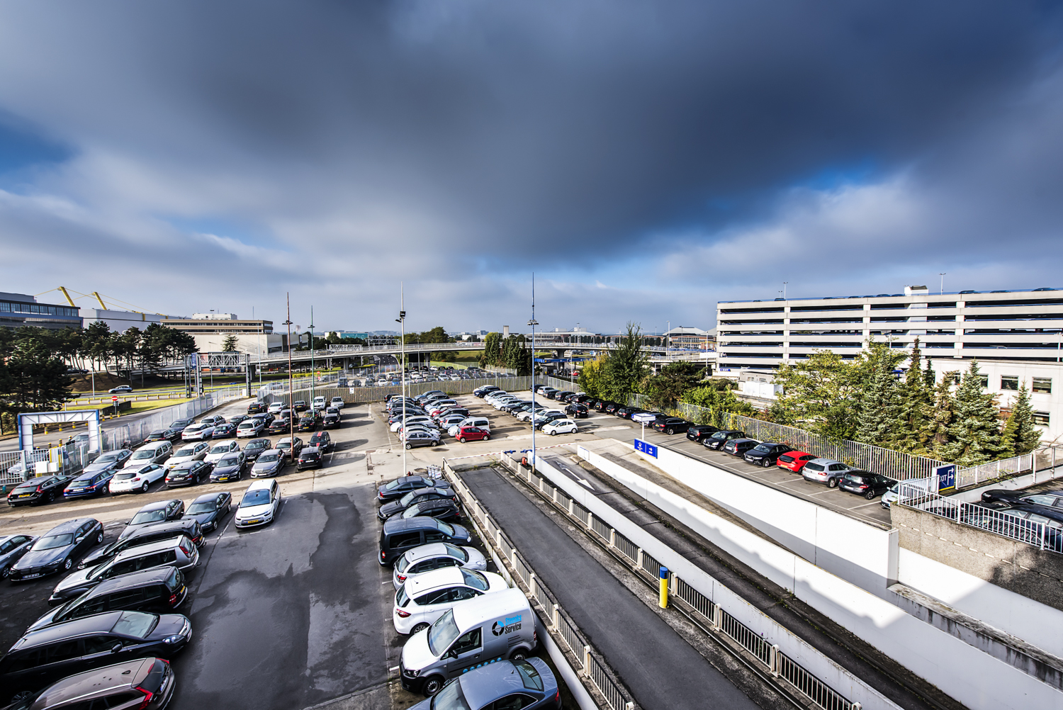 Top parking at Brussels Zaventum Airport by Interparking